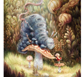 Alice au pays des merveilles : Un visuel présenté chez ArtLudik