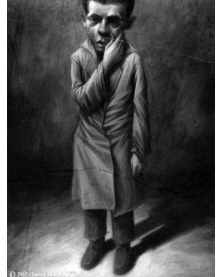 Jérémy Moncheaux - enfant se tenant le visage