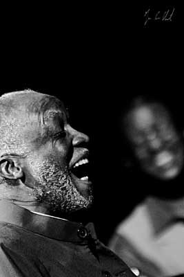 Ahmad Jamal et Herlin Riley le 16 avril 2010 au Victoria Hall