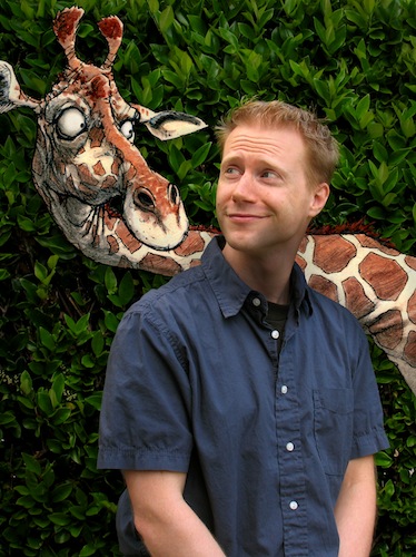 Girafe et Chris Ayers