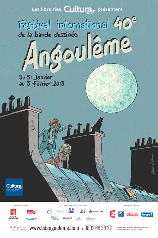 Festival d'Angoulême 2013 - Affiche officielle