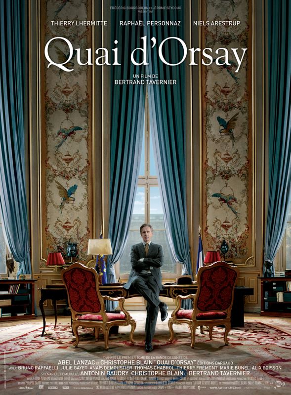 Quai d'Orsay avec Thierre Lermitte, Raphaël Personnaz Julie Gayet