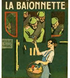 Gus Bofa - Exposition Angoulême 2014 - Cité de la Bande dessinée - Baïonette