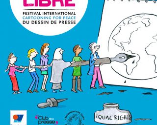 Festival Hérault Trait Libre Dessin de presse 2014 - Pierresvives - Domaine d'O - Plantu