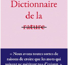 Dictionnaire de rature - Actes Sud