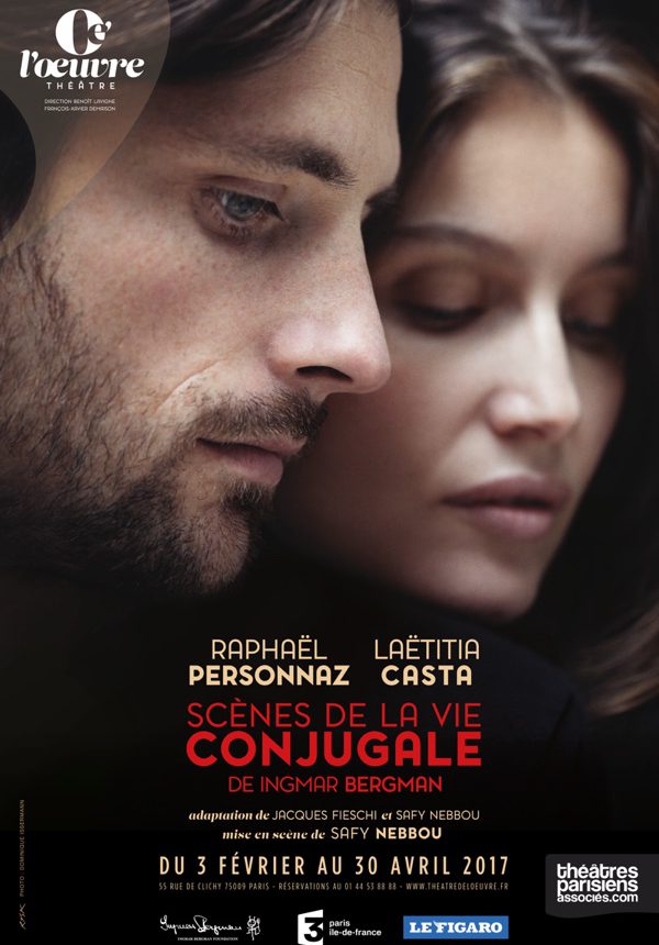 Scènes de la vie conjugale d’après l’œuvre d’Ingmar Bergman Théâtre de l’œuvre