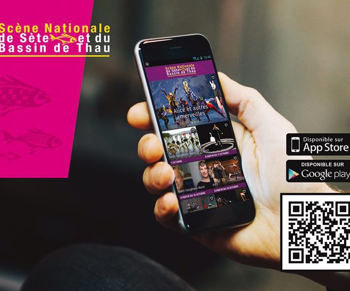 APPLICATION Scène nationale de SETE et du bassin de thau - Ios et androîd